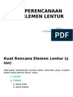 Komponen Struk Lentur