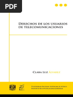 Derechos de Los Usuarios de Telecomunicaciones - Clara Luz Alvarez