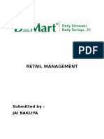 D Mart Report Mba