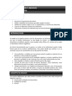 Administracion y Archivo de Documentos Unidad 3