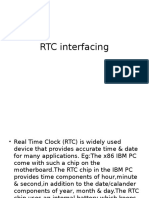 RTC Interfacing