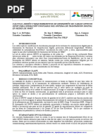 Calculo, Diseño y Requerimientos de Desempeño de Cables Opticos Opgw para Operación Confiable Del Sistema de Transmision Digital en Redes de 500KV