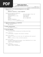 Msds Sika Antisol E-Antisol e White