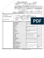 Ramp-Up Activity Plan: Date 2008/2/21 Check Author Approve X93J R / N Project Supplier Code Supplier Name Y000