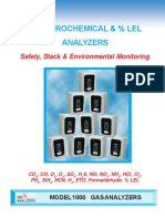 Model 1000 Analyzers CG, TCD, EC Sensors