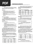 Mendelian Genetics
