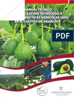 Actualizacion Tecnologica y Buenas Practicas Agricolas en El Cultivo de Aguacate PDF