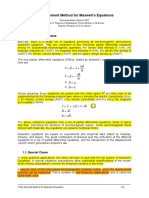 Finite Element Method For Maxwell's Equations