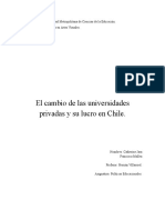 Informe Universidades Privadas.