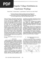 Study of Impulse Voltage Distribution in Transformer Windings