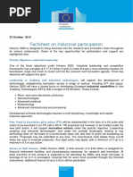 Factsheet Industrial Participation