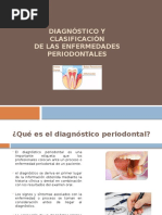 Diagnóstico y Clasificación de Enfermedad Periodontal