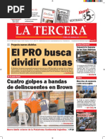 Diario La Tercera 29.03.2016