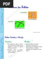 3 - Materiais Cristalinos e Amorfos