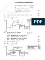 Tutorial 20: Electrochemistry - Suggested Solutions 1 (A) (1) (I)