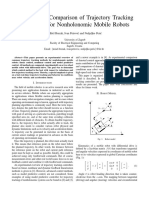 Experimental Comparison of Trajectory Tracking Algorithms For Nonholonomic Mobile Robots