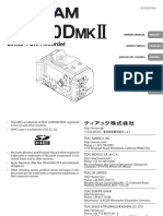 Linear PCM Recorder: Owner'S Manual