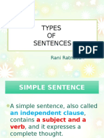 Types of Sentences