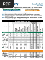 Fan Selection Guide