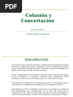 Clases 30-31 Colusión y Concertación