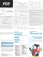 Security Bank Personal Loan App Form