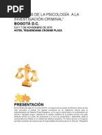 Aportes de La Psicología Criminal