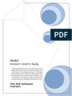 Modul-1 Geometri Analitik Ruang