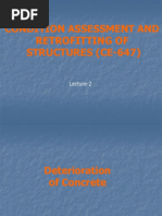 Condition Assessment and Retrofitting of Structures (Ce-647)