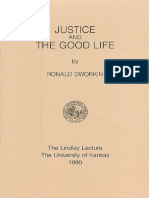 Ronald Dworkin, Justice and The Good Life-1990