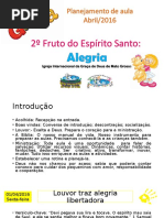 Planejamento Aula de Abril 