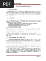 3 Informe Sobre Interaccion de Farmacos