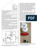 Drive A CFL From 6v or 12v