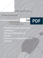 Tecnicas de Lavado y Aplanchado