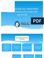 Organización Del Ministerio Público Fiscal de La Nación