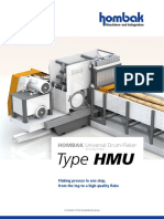 HOMBAK Universal Drum-Flaker: Flaking Process in One Step, From The Log To A High Quality Flake