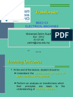 Single Phase Transformer