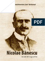 Nicolae Banescu Biobibliografie