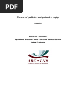 Pro and Prebiotics in Pigs Review Edited