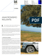 Mercedes-Benz Classe G - Ensaio Na Revista 4x4