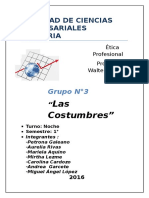 Trabajo Practico de Costumbres.