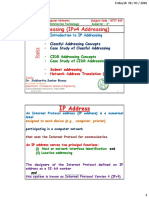 BTIT CN Unit - 1 - IP Addressing