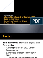 Barcelona Traction Case