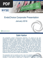 EndoChoice Corporate Presentation