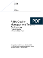 Quality Management Toolkit