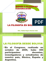 Filosofìa en Bolivia