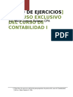 Libro de Ejercicios de Contabilidad I