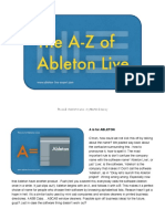 The A-Z of Ableton Live - Martin Delaney