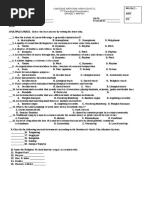 1st Unit Test (Grade 7)