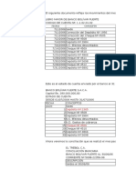 Ejercicios de Conciliación Bancaria