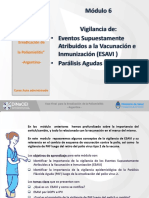 Modulo 6 - Vigilancia de ESAVI